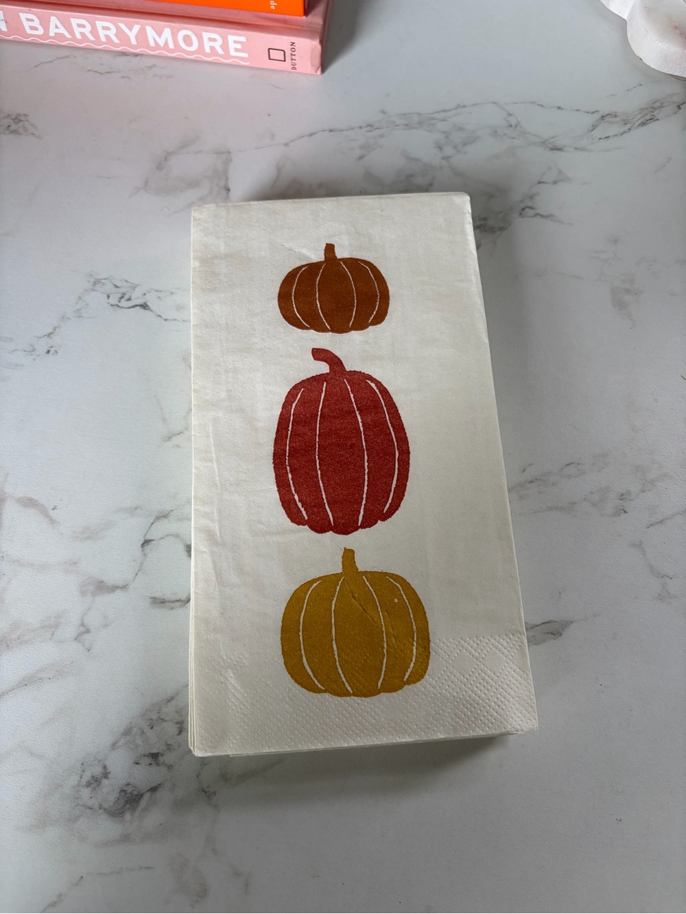 fall pumpkin napkins